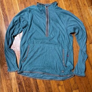 Men's Teal Pullover Shirt